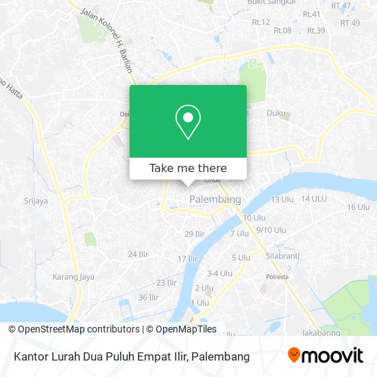 Kantor Lurah Dua Puluh Empat Ilir map