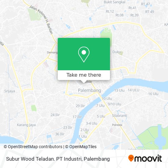 Subur Wood Teladan. PT Industri map