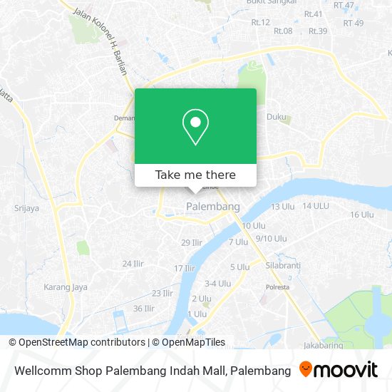 Wellcomm Shop Palembang Indah Mall map