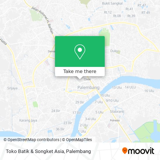 Toko Batik & Songket Asia map