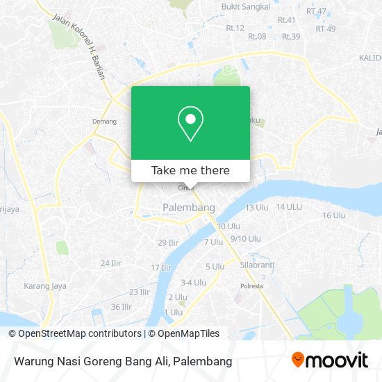 Warung Nasi Goreng Bang Ali map