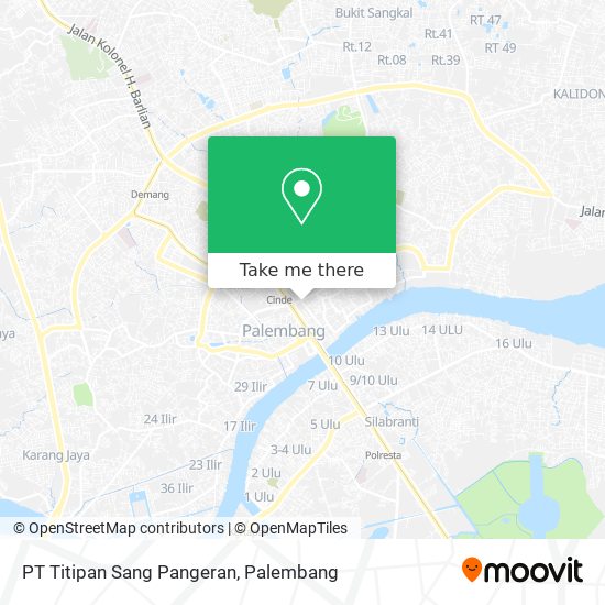 PT Titipan Sang Pangeran map