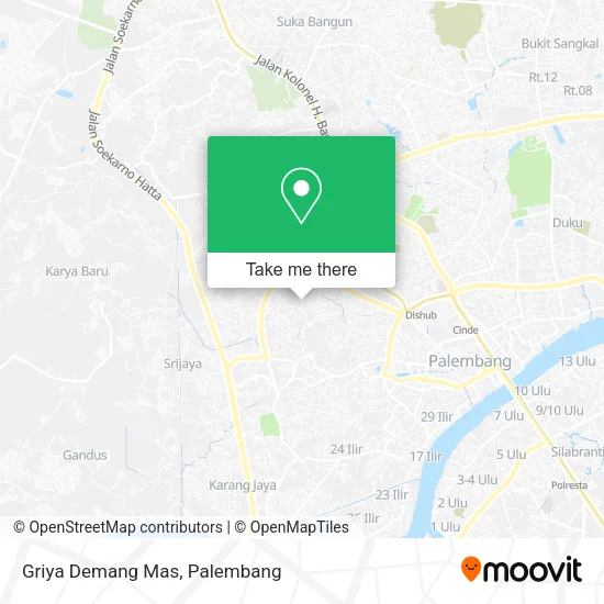 Griya Demang Mas map
