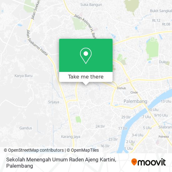 Sekolah Menengah Umum Raden Ajeng Kartini map