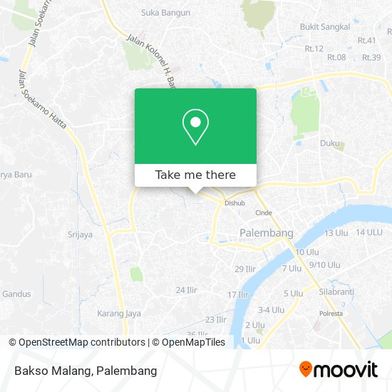 Bakso Malang map