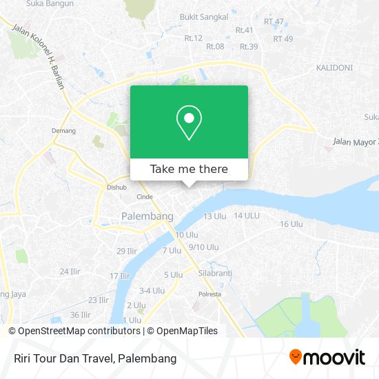 Riri Tour Dan Travel map