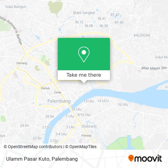 Ulamm Pasar Kuto map