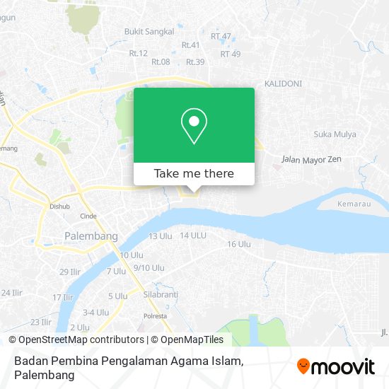 Badan Pembina Pengalaman Agama Islam map