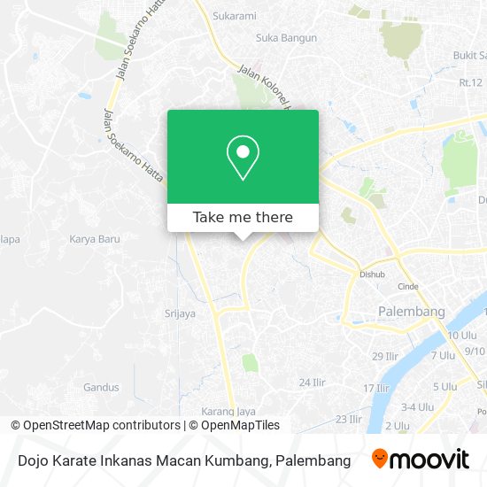 Dojo Karate Inkanas Macan Kumbang map