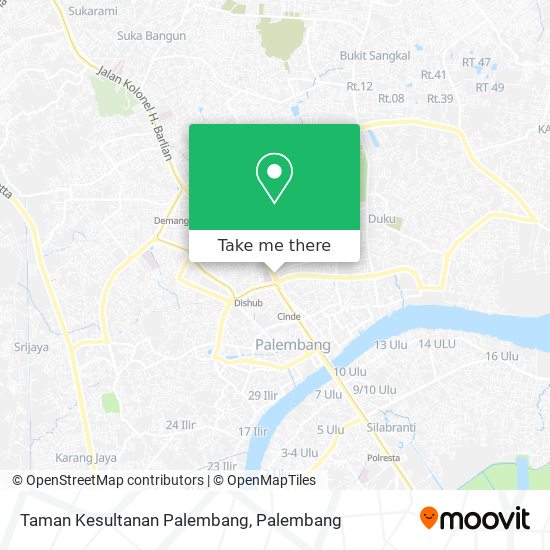 Taman Kesultanan Palembang map