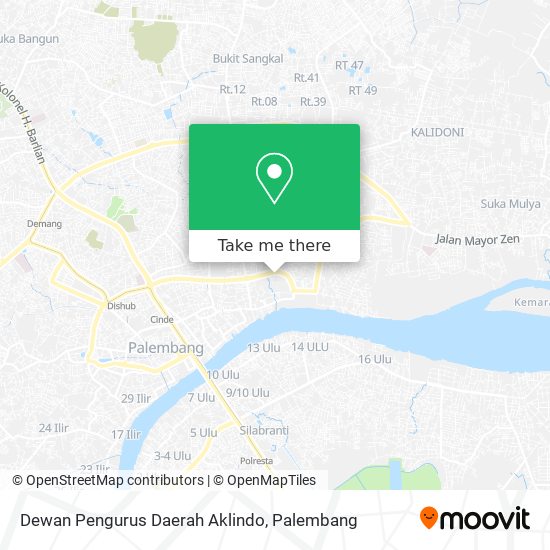 Dewan Pengurus Daerah Aklindo map