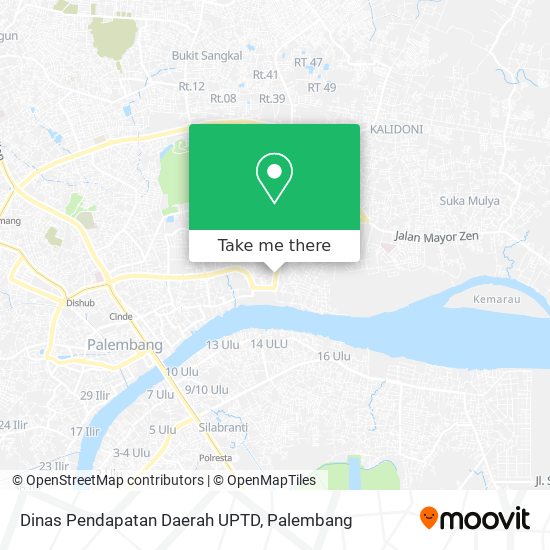 Dinas Pendapatan Daerah UPTD map