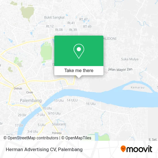 Herman Advertising CV map