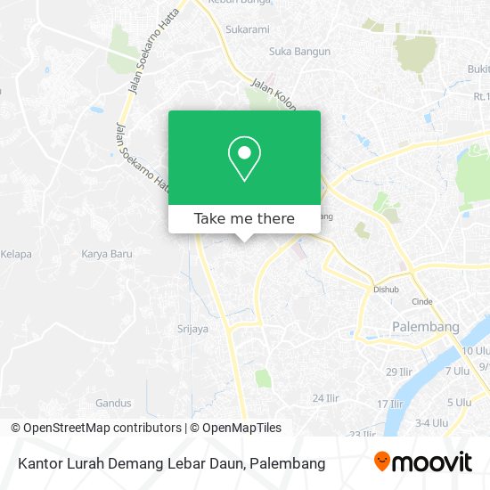 Kantor Lurah Demang Lebar Daun map