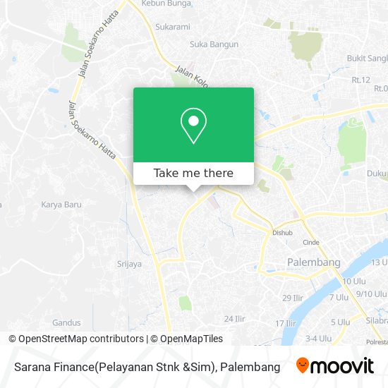 Sarana Finance(Pelayanan Stnk &Sim) map