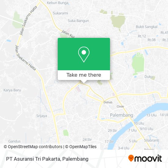 PT Asuransi Tri Pakarta map
