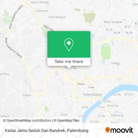 Kedai Jamu Seduh Dan Bandrek map