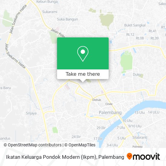 Ikatan Keluarga Pondok Modern (Ikpm) map