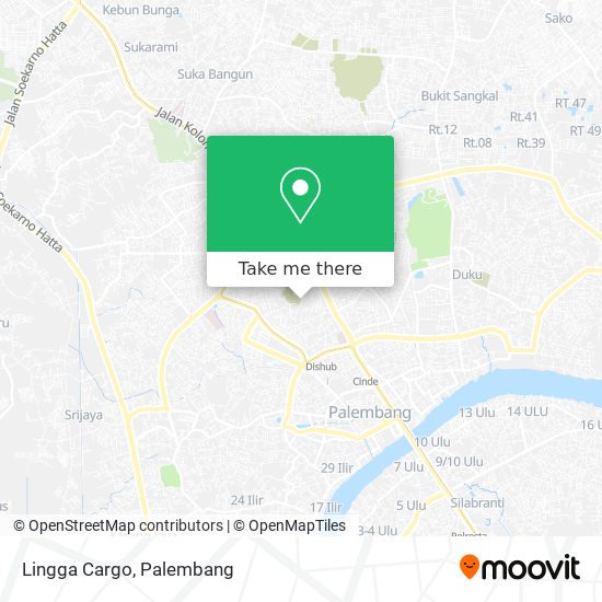 Lingga Cargo map