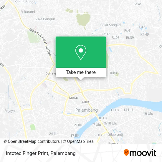Intotec Finger Print map