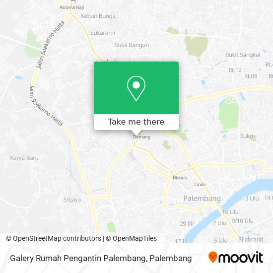Galery Rumah Pengantin Palembang map