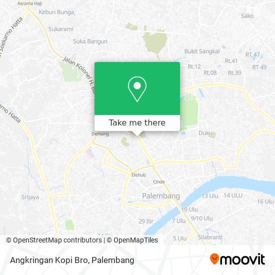 Angkringan Kopi Bro map