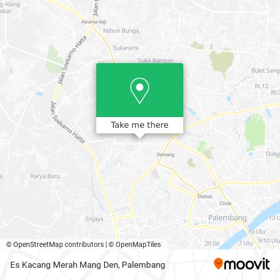 Es Kacang Merah Mang Den map