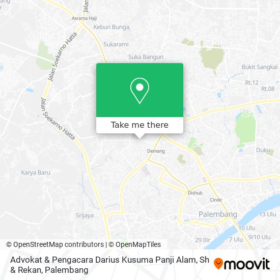 Advokat & Pengacara Darius Kusuma Panji Alam, Sh & Rekan map