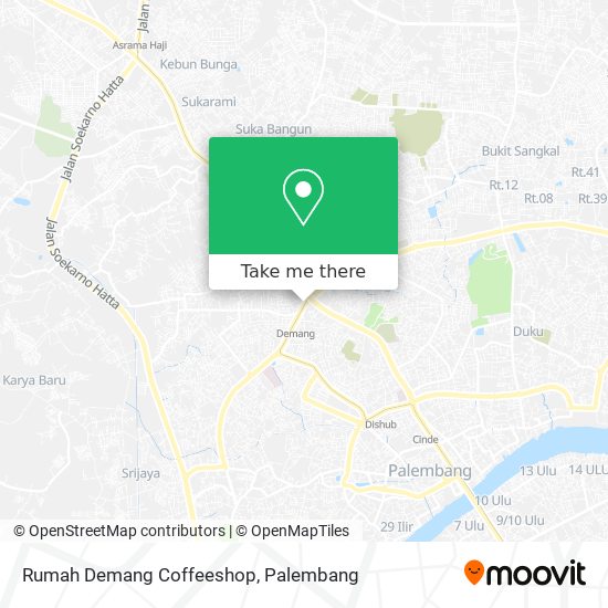 Rumah Demang Coffeeshop map