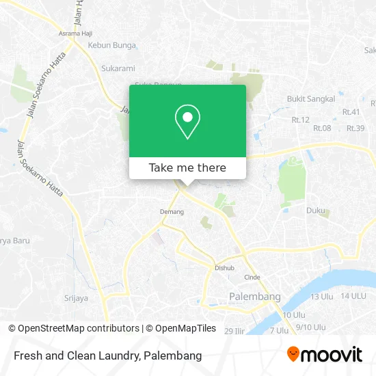Fresh and Clean Laundry map
