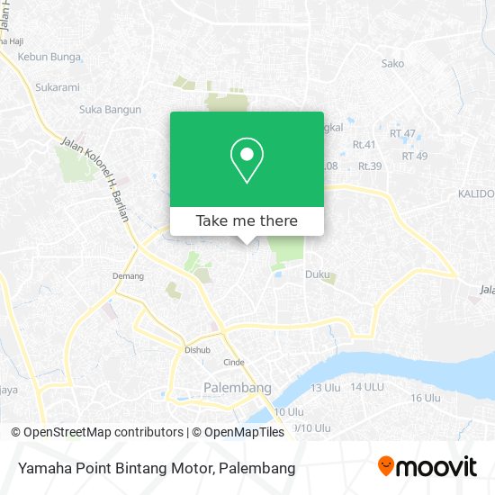 Yamaha Point Bintang Motor map