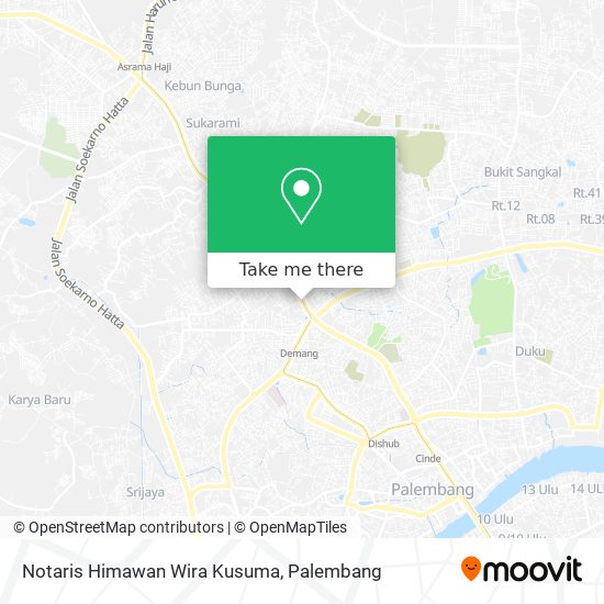 Notaris Himawan Wira Kusuma map