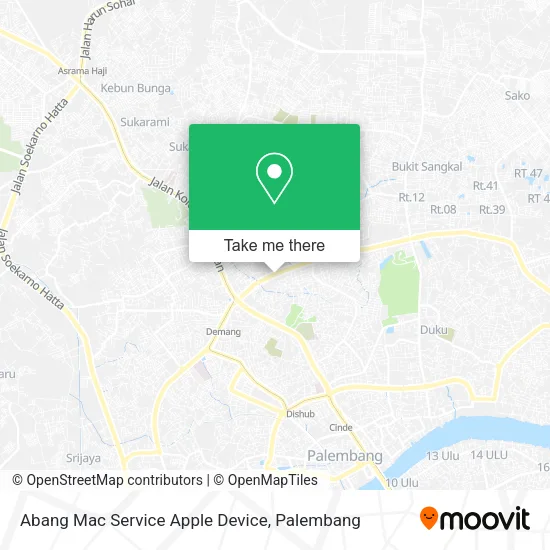 Abang Mac Service Apple Device map