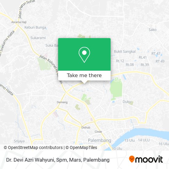 Dr. Devi Azri Wahyuni, Spm, Mars map