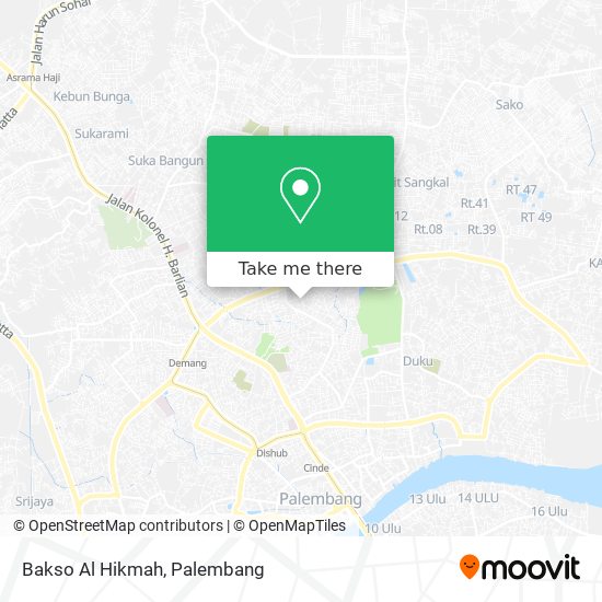 Bakso Al Hikmah map