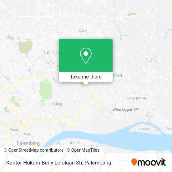 Kantor Hukum Beny Lololuan Sh map