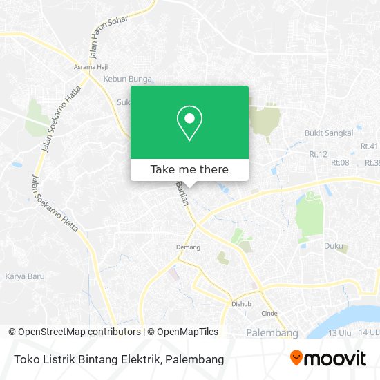 Toko Listrik Bintang Elektrik map