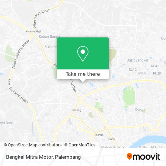 Bengkel Mitra Motor map