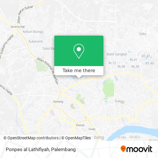 Ponpes al Lathifiyah map