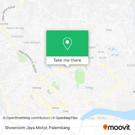 Showroom Jaya Motor map