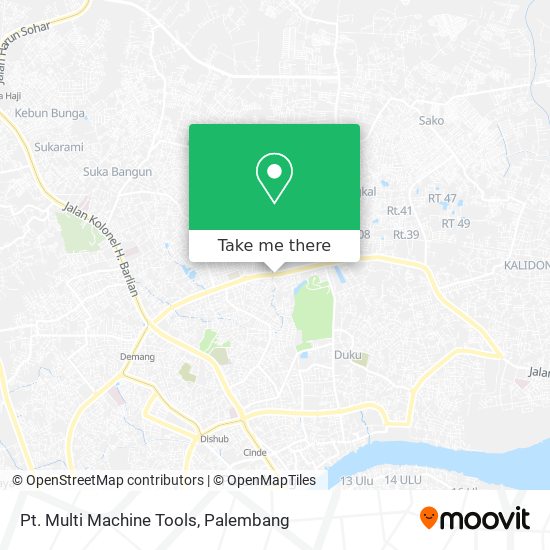 Pt. Multi Machine Tools map