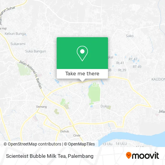 Scienteist Bubble Milk Tea map