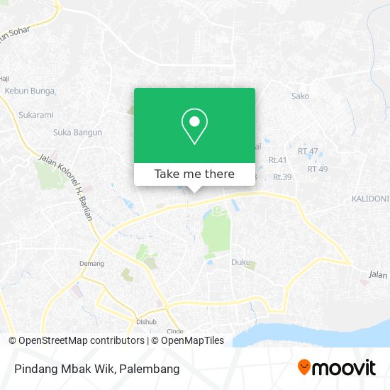 Pindang Mbak Wik map