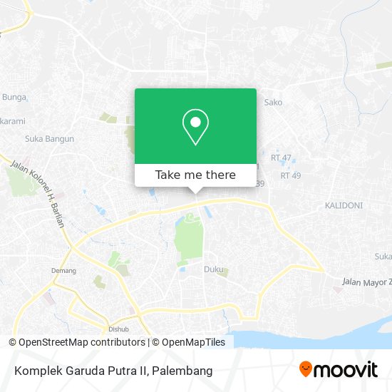 Komplek Garuda Putra II map