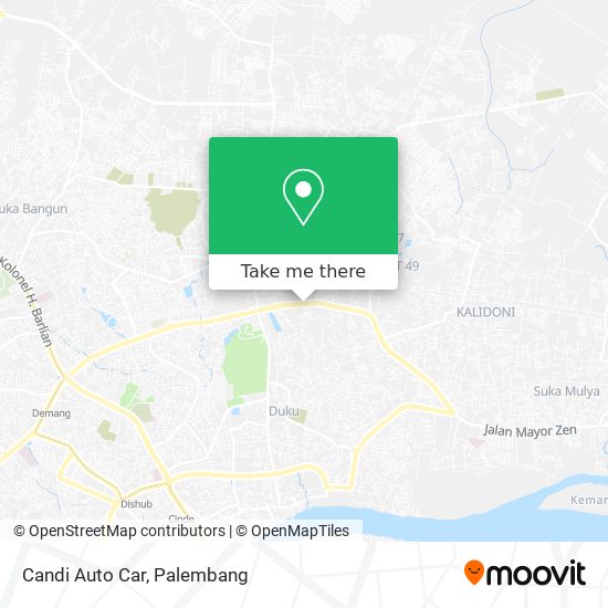 Candi Auto Car map