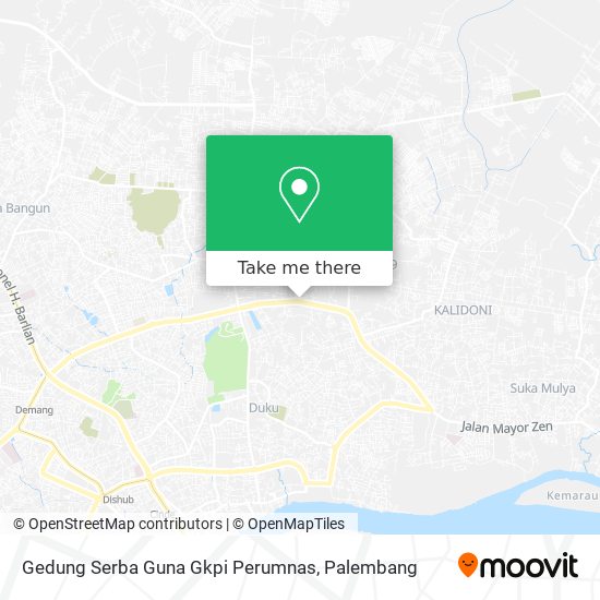 Gedung Serba Guna Gkpi Perumnas map