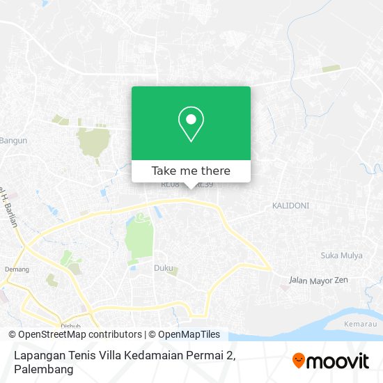 Lapangan Tenis Villa Kedamaian Permai 2 map