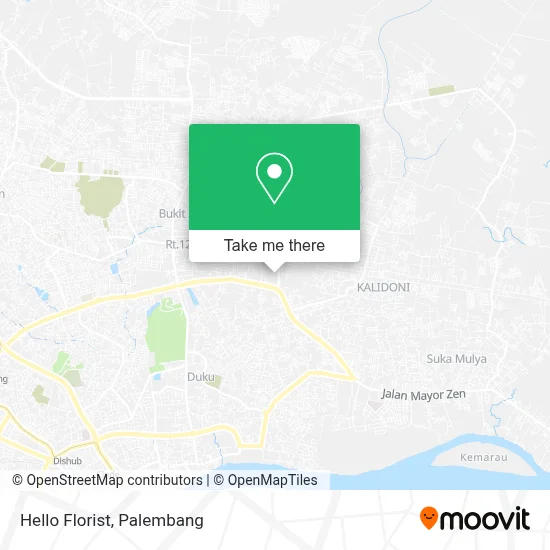 Hello Florist map