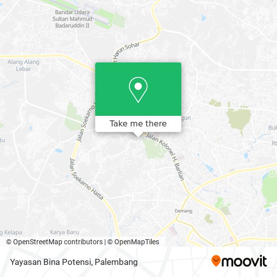 Yayasan Bina Potensi map