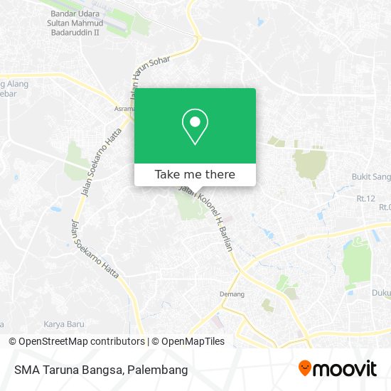 SMA Taruna Bangsa map